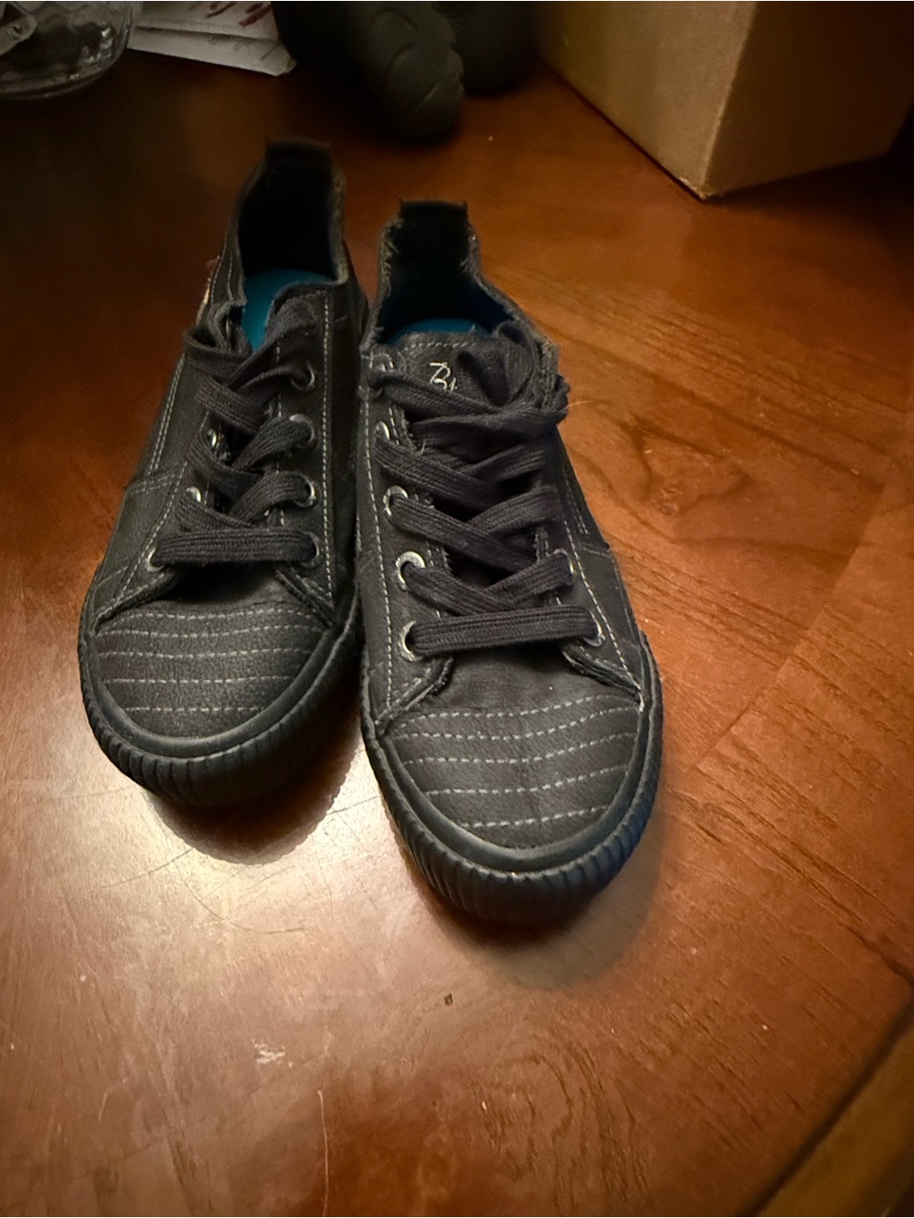 Women’s Blowfish Casual Lace-Up Sneakers in Black - Picture 2 of 5
